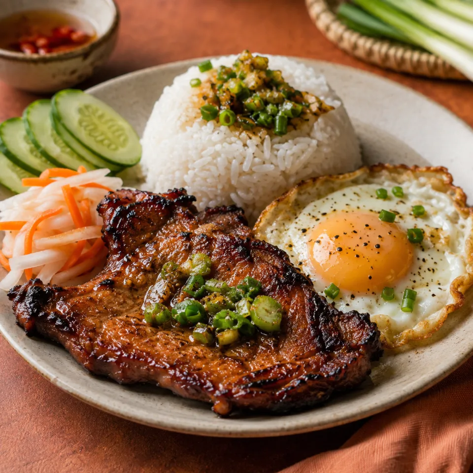 Không gian quán buổi sáng